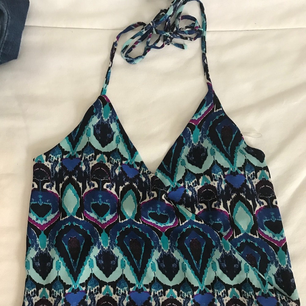 Blouse-like tank top